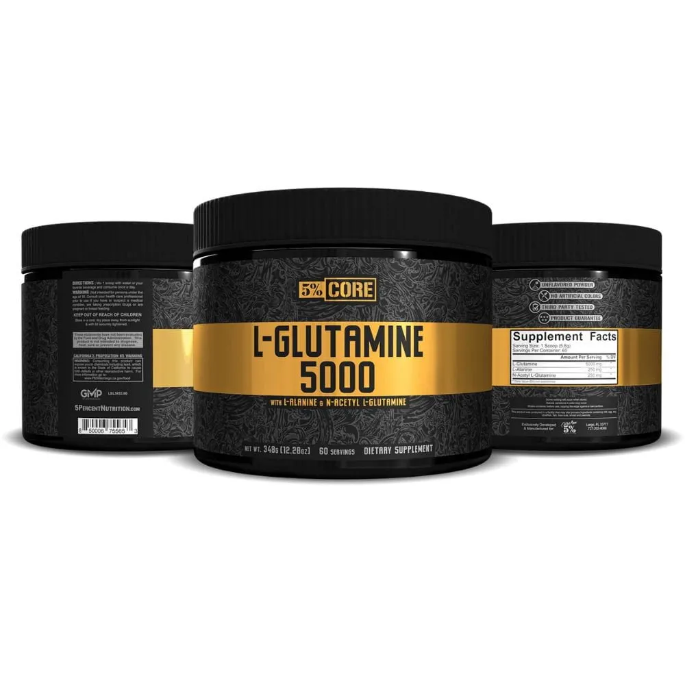 5% Nutrition Core Series Glutamine 5000