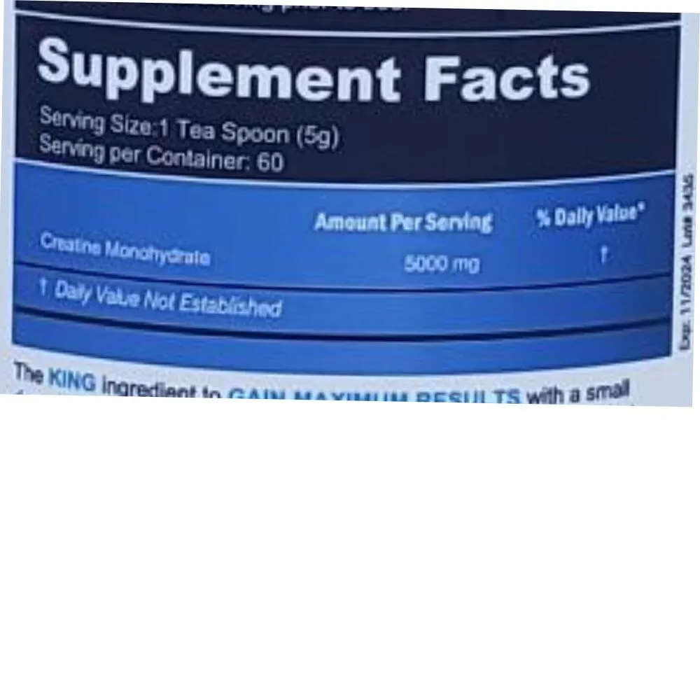 ABL Pharma Creatine Monohydrate 60 Servings