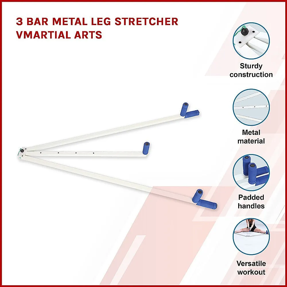 Adjustable Metal Leg Stretcher with Soft Padding for Martial Arts