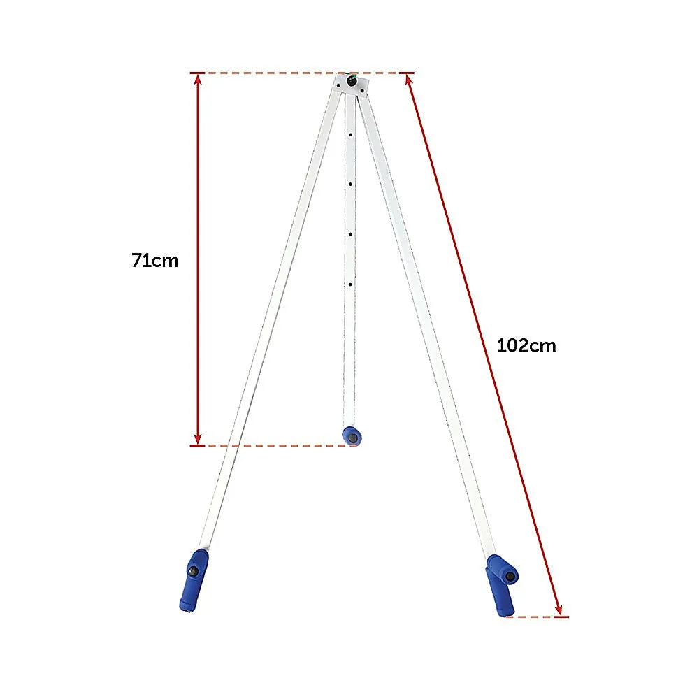 Adjustable Metal Leg Stretcher with Soft Padding for Martial Arts