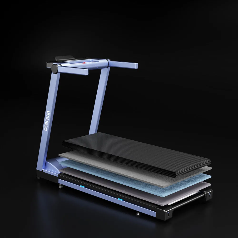 DeerRun® A1 Pro Folding smart treadmill with 6% incline, 350 Lbs, 0.6-10 MPH