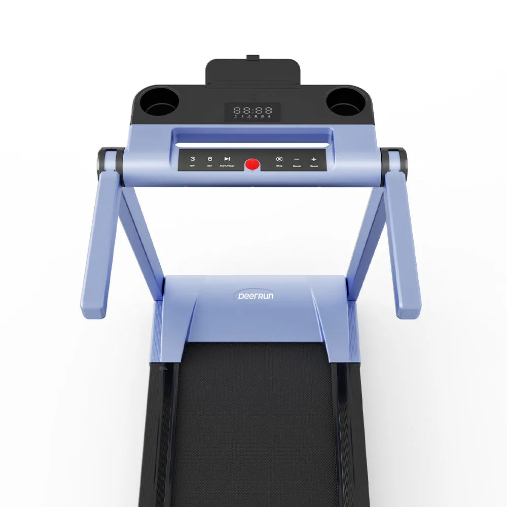 DeerRun® A1 Pro Folding smart treadmill with 6% incline, 350 Lbs, 0.6-10 MPH