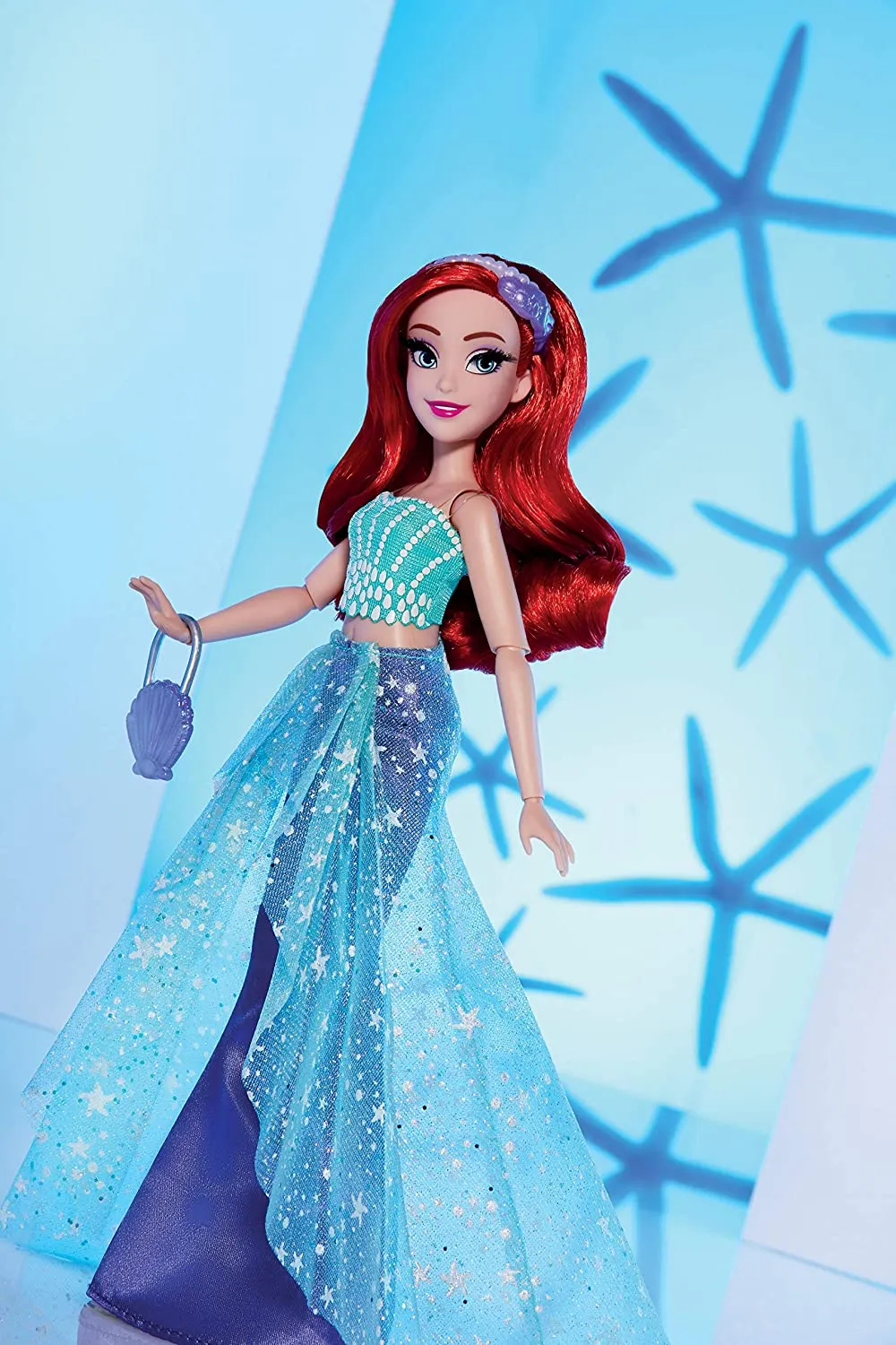 Disney Princess Style Series, Ariel Doll in Contemporary Style with Purse & Shoes