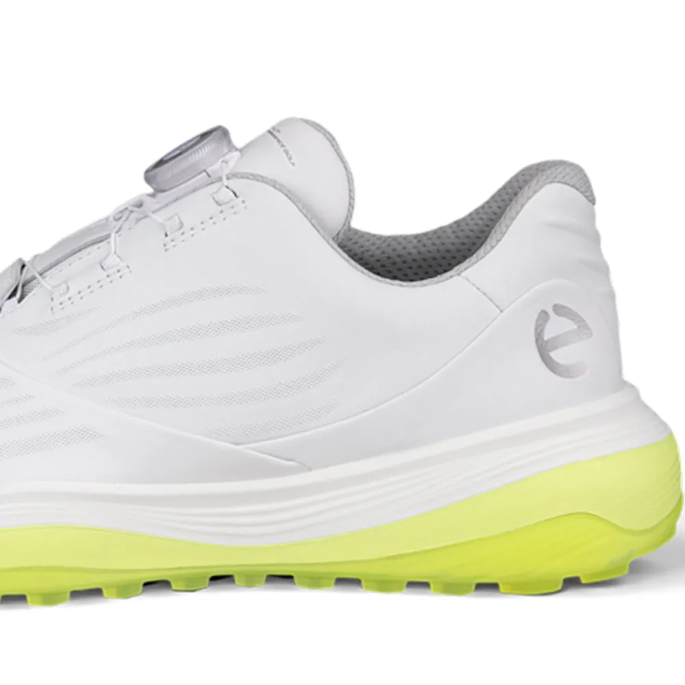 ECCO Golf Lt1 BOA Spikeless Waterproof Shoes - White
