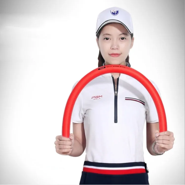PGM Multi-function Golf Practice Soft Swing Stick Light-weight Flexibility Training Aids Tool, Size: 80 x 3cm (Red)