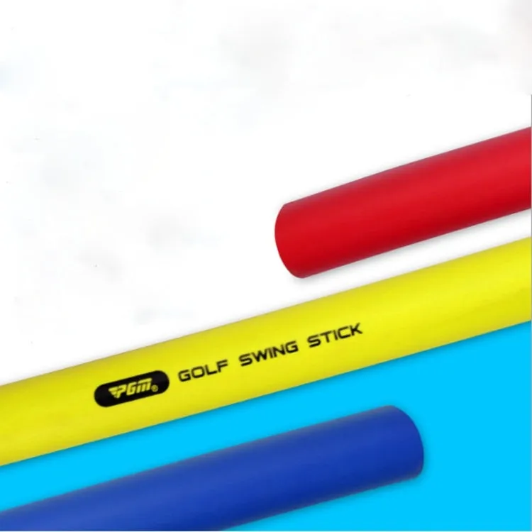 PGM Multi-function Golf Practice Soft Swing Stick Light-weight Flexibility Training Aids Tool, Size: 80 x 3cm (Red)