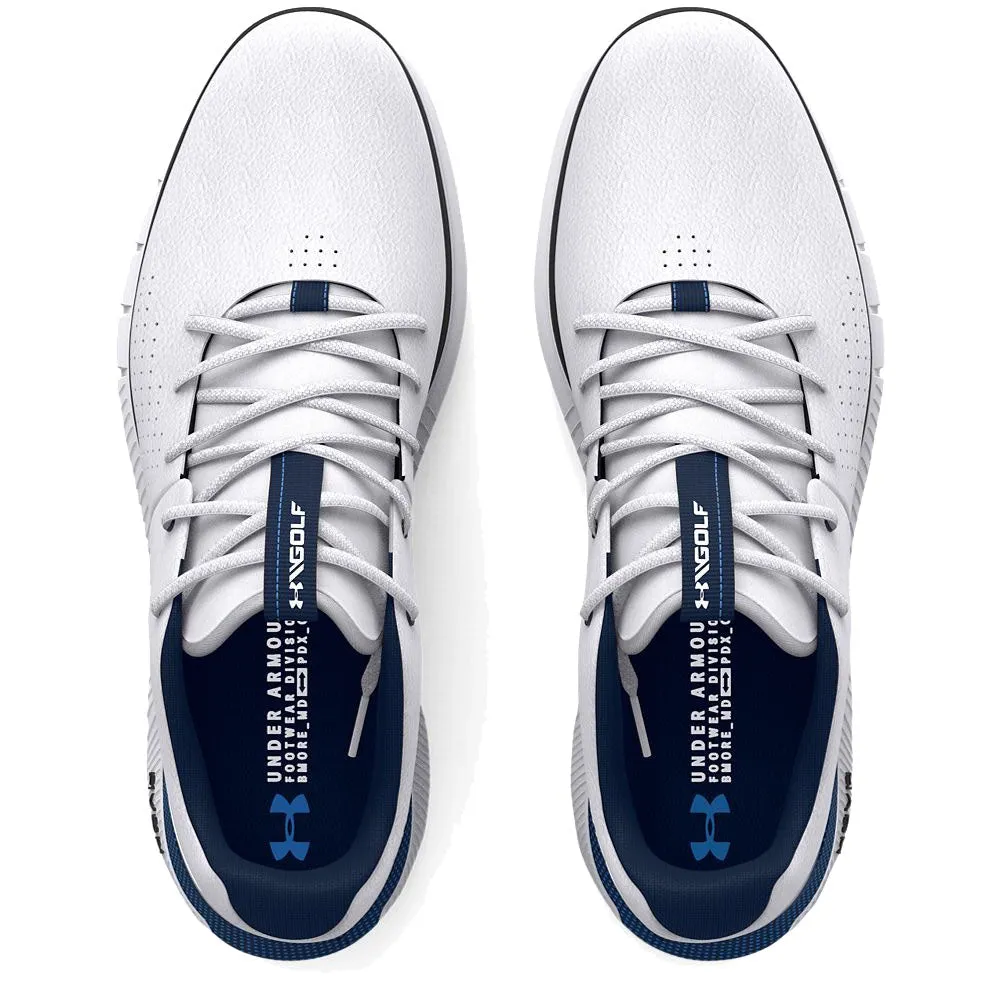 Under Armour HOVR Fade 2 Spikeless Waterproof Shoes - White/Academy