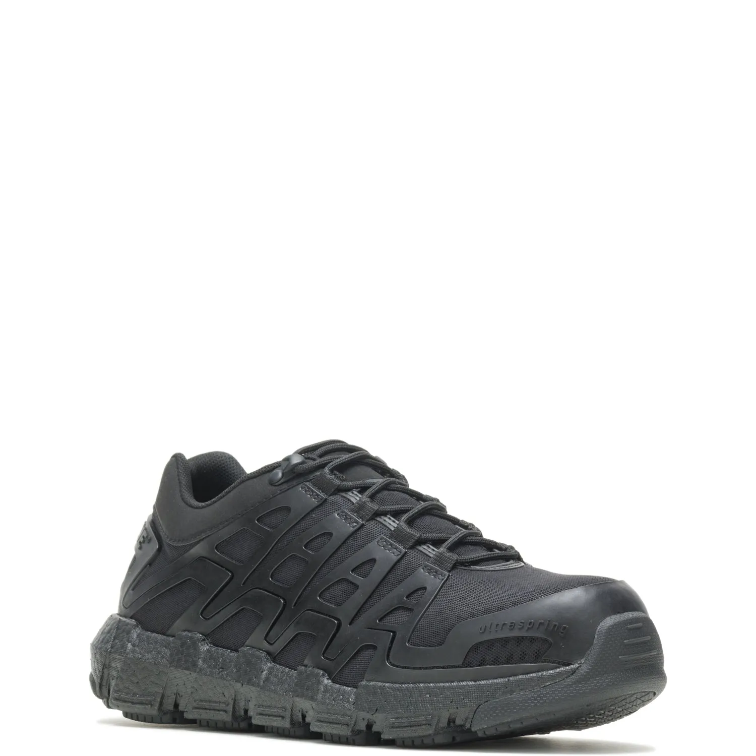 Wolverine Mens Rev Durashocks UltraspringOxford CM Black Mesh Work Shoes