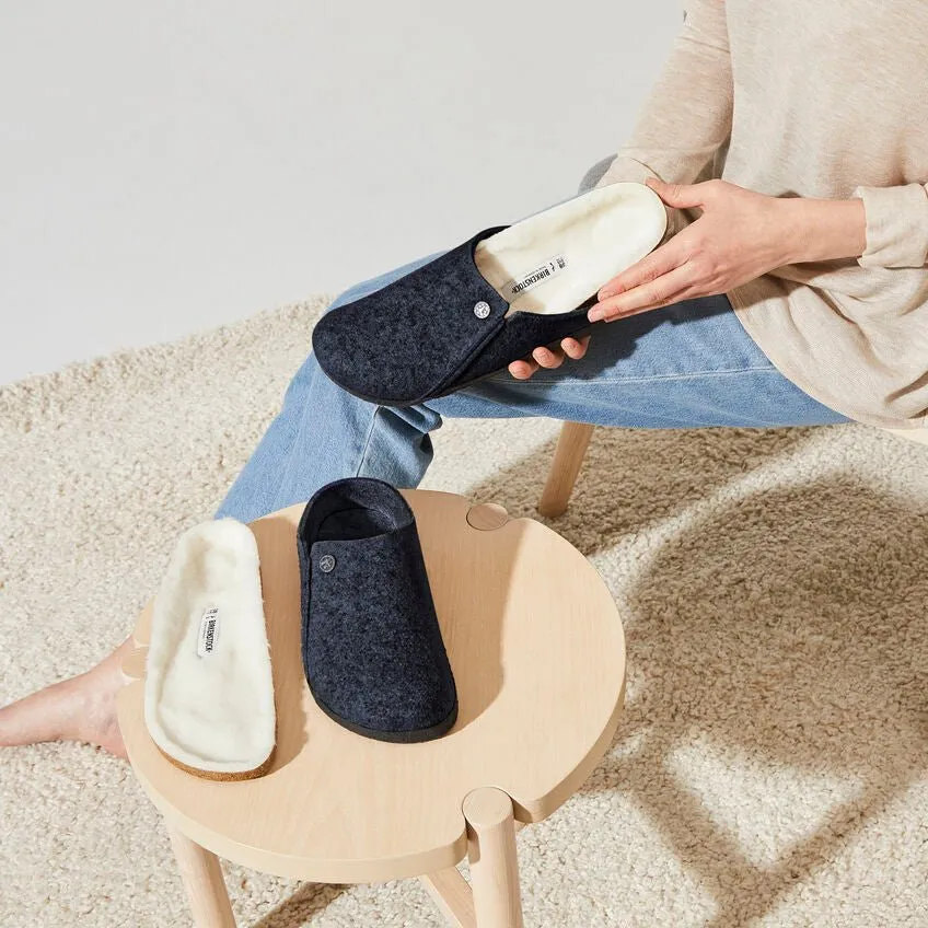 Zernatt Rivet Dark Blue Shearling